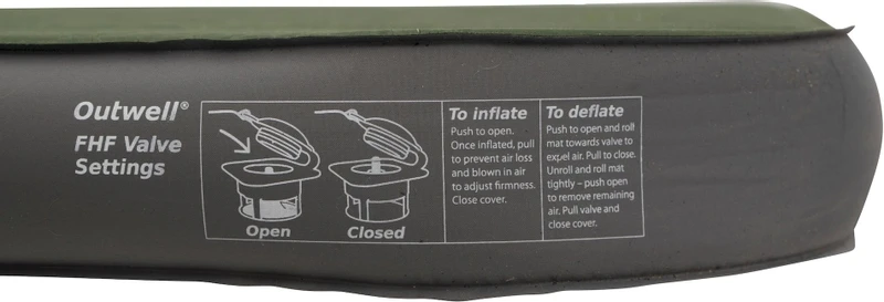 Outwell Dreamhaven Single 7.5 Zelfopblaasbare Slaapmat - Groen 6 Outwell Dreamhaven Single 7.5 Zelfopblaasbare Slaapmat - Groen - Afbeelding 4