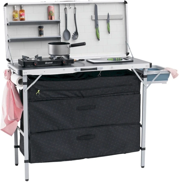 Outwell Magante Campingkeuken - Grijs 4 Outwell Magante Campingkeuken - Grijs - Afbeelding 2