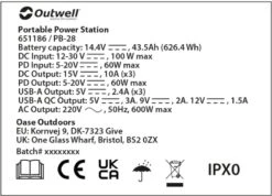 Outwell Akira 600 Power Station Draagbare Lithiumaccu -KampGear Winkel 1069 1900 ce4a61b9 65c9 4b89 83ec e47ef4f1cad0 1280x960