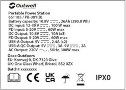 Outwell Akira 300 Power Station Draagbare Lithiumaccu -KampGear Winkel 1070 1900 9f7df4ed c5db 4795 9fdb 697116fe000d 1280x960