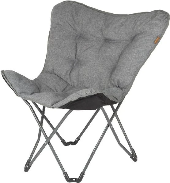 Bo-Camp Urban Outdoor Redbridge Vlinderstoel - Antraciet 4 Bo-Camp Urban Outdoor Redbridge Vlinderstoel - Antraciet - Afbeelding 2