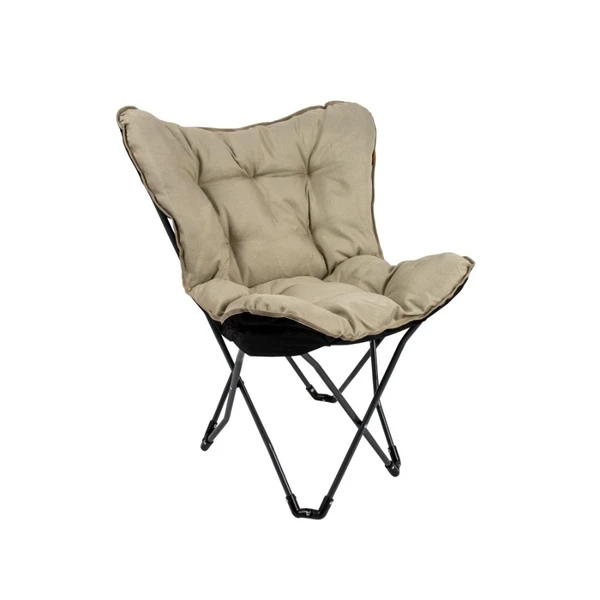 Bo-Camp Urban Outdoor Redbridge Vlinderstoel - Beige - L 3 Bo-Camp Urban Outdoor Redbridge Vlinderstoel - Beige - L