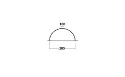 Easy Camp Comet 200 Koepeltent - 2 Personen -KampGear Winkel 120338 comet 200 drawing other4