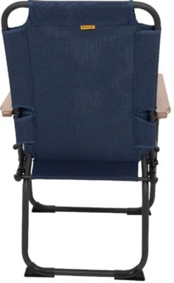 Bo-Camp Industrial Bushwick Klapstoel - Blauw -KampGear Winkel 1211884 06 1 1