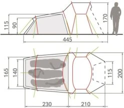 Vaude Chapel L XT Koepeltent - 3 Persoons -KampGear Winkel 12823 5 resultaat