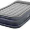Intex Deluxe Pillow Rest Raised Luchtbed - Eenpersoons - Ingebouwde Elektrische Pomp