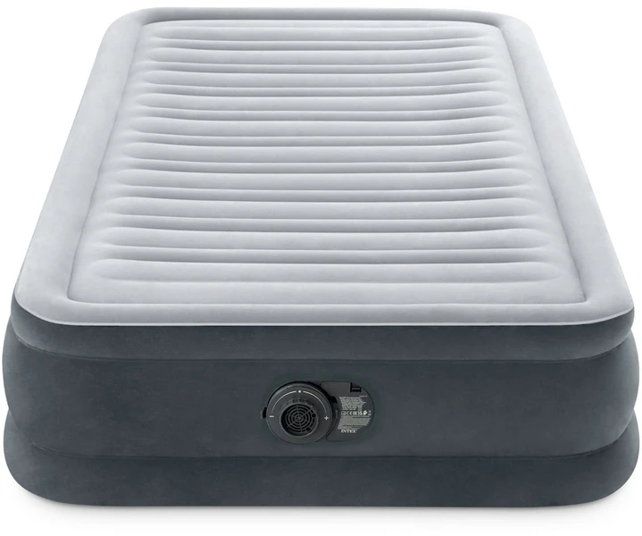Intex Comfort Plush Luchtbed - Eenpersoons - Ingebouwde Elektrische Pomp 4 Intex Comfort Plush Luchtbed - Eenpersoons - Ingebouwde Elektrische Pomp - Afbeelding 2