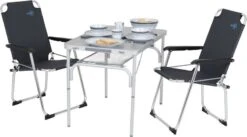 Bo-Camp Premium 90 X 60 Koffermodel Campingtafel - Grijs -KampGear Winkel 1404402 14 resultaat