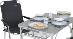 Bo-Camp Premium 90 X 60 Koffermodel Campingtafel - Grijs -KampGear Winkel 1404402 15 resultaat