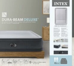 Intex Comfort Plush Hoog Luchtbed - Queensize - Ingebouwde Elektrische Pomp 25 Intex Comfort Plush Hoog Luchtbed - Queensize - Ingebouwde Elektrische Pomp -KampGear Winkel 1689 1900 64414nd pkg 2023 300