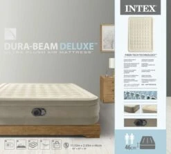 Intex Ultra Plush Luchtbed - Queensize - Ingebouwde Elektrische Pomp -KampGear Winkel 1714 1900 64428nd pkg 2023 300