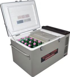 Engel MD60F-C Dual-zone Compressor Koelbox - 57 Liter -KampGear Winkel 1900 1732 md60fc deckel offen