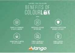 Vango Lismore 600XL Tunneltent - 5 Persoons - Groen -KampGear Winkel 1900 1783 lismore 600xl package 5