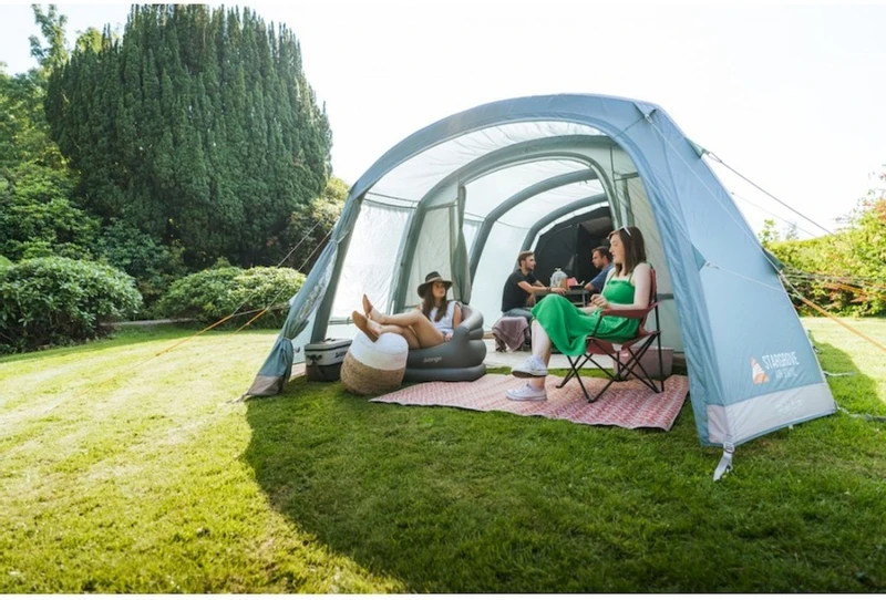 Vango Lismore Air 600XL Opblaasbare Tunneltent - 5 Persoons - Groen 12 Vango Lismore Air 600XL Opblaasbare Tunneltent - 5 Persoons - Groen - Afbeelding 10