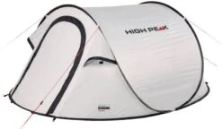 Voorkant 18 High Peak Vision 2 Pop-up Tent - 2 Persoons - Pearl