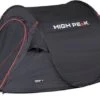 High Peak Vision 2 Pop-up Tent - 2 Persoons - Zwart -KampGear Winkel 699 1200 4001690102803.pt02