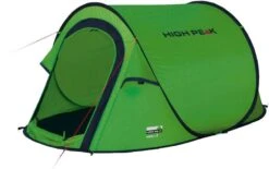 High Peak Vision 2 Pop-up Tent - 2 Persoons - Groen -KampGear Winkel 754 1200 4001690101080