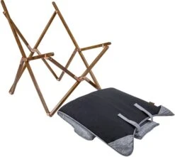 Bo-Camp Urban Outdoor Bloomsbury Vlinderstoel - Grijs - M -KampGear Winkel 900 1006 1200369 9
