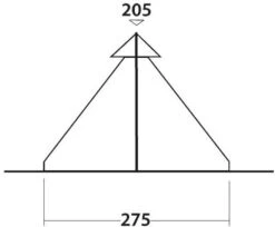 Easy Camp Bolide 400 Tipitent - 4 Personen -KampGear Winkel 900 1090 plattegrond bolide 3
