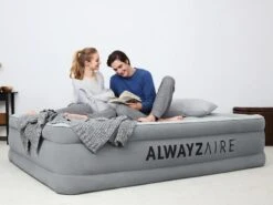 Bestway AlwayzAire Comfort Luchtbed - Queensize - Ingebouwde Elektrische Pomp -KampGear Winkel 900 1200 67706 18