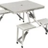 Bo-Camp 136 X 85 Inklapbare Picknicktafel - Aluminium -KampGear Winkel 900 1207 1404579