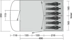 Easy Camp Palmdale 600 Tunneltent - 6 Persoons -KampGear Winkel 900 1322 d1c7c481 31f5 427b 8016 677c10476fce 1280x960
