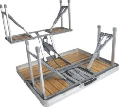 Bo-Camp 136 X 85 Inklapbare Picknicktafel - Bamboe -KampGear Winkel 900 1350 1404800 06