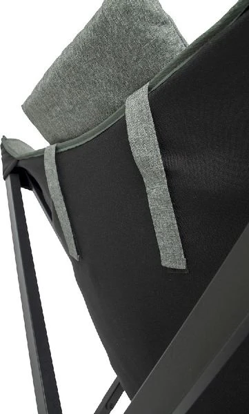 Bo-Camp Industrial Molfat Relaxstoel - Groen/Grijs 11 Bo-Camp Industrial Molfat Relaxstoel - Groen/Grijs - Afbeelding 9