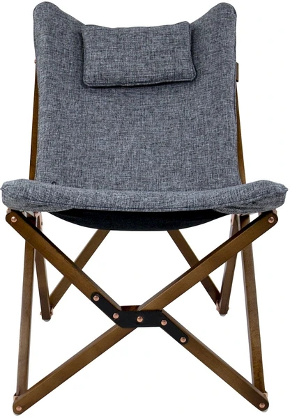Bo-Camp Urban Outdoor Bloomsbury Relaxstoel - Grijs - S 4 Bo-Camp Urban Outdoor Bloomsbury Relaxstoel - Grijs - S - Afbeelding 2