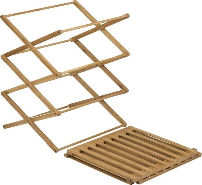 Bo-Camp Urban Outdoor Fitzroy Legkast - Bamboe 5 Bo-Camp Urban Outdoor Fitzroy Legkast - Bamboe - Afbeelding 3