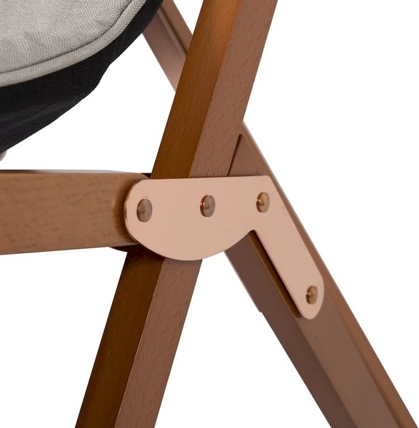 Bo-Camp Urban Outdoor Bloomsbury Vlinderstoel - Beige - M 8 Bo-Camp Urban Outdoor Bloomsbury Vlinderstoel - Beige - M - Afbeelding 6