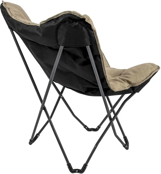 Bo-Camp Urban Outdoor Grainger Vlinderstoel - Beige 5 Bo-Camp Urban Outdoor Grainger Vlinderstoel - Beige - Afbeelding 3