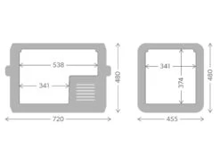 Dometic CFX3 55 Compressor Koelbox - 55 Liter -KampGear Winkel cfx3 55