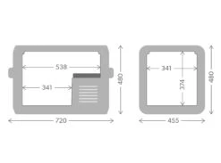 Dometic CFX3 55IM Compressor Koelbox - 53 Liter -KampGear Winkel cfx3 55im