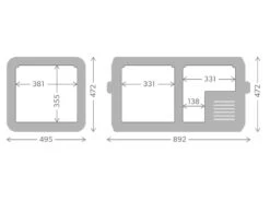 Dometic CFX3 75 Beschermhoes -KampGear Winkel cfx3 75