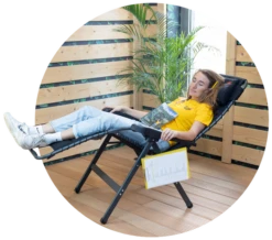 Crespo Air-Deluxe AP-232 Relaxstoel - Zwart -KampGear Winkel toppy s testpanel 4